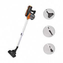 Aspirateur balai à main 600W orange - Techwood