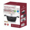 Faitout effet pierre 24 cm