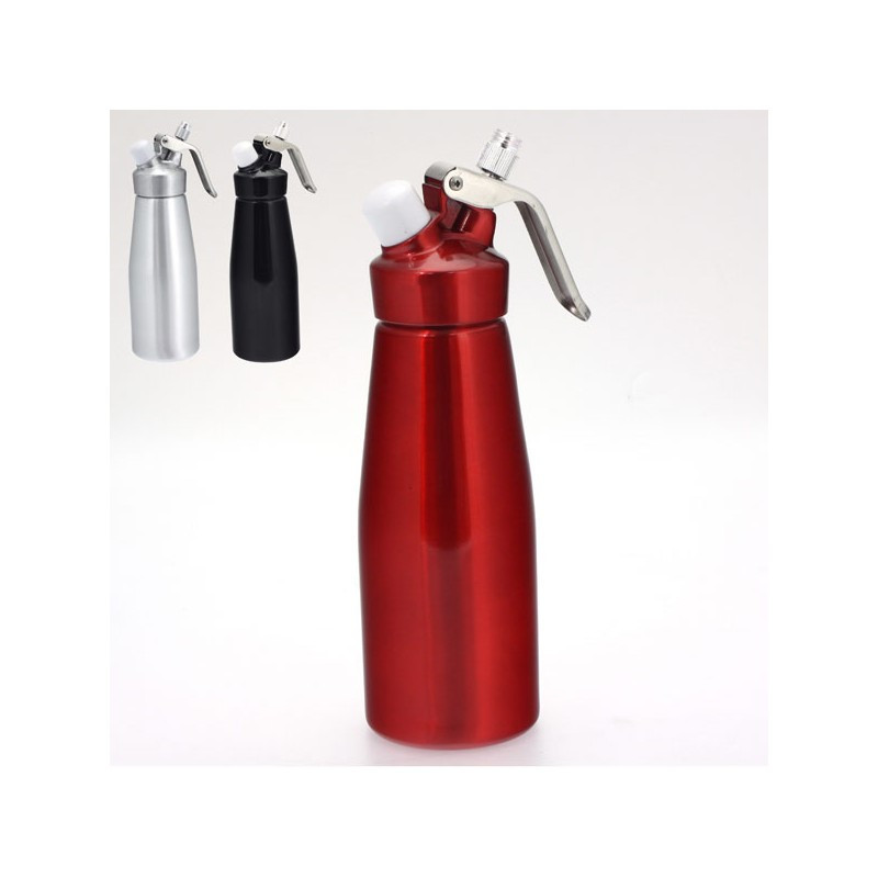 Siphon chantilly ALUMINIUM chaud/froid 500 ml - 2ème génération