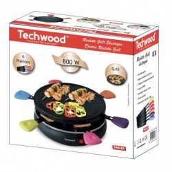 Appareil à raclette 6 personnes - Techwood