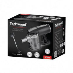 ASPIRATEUR BALAI 2 EN 1 GRIS/NOIR TECHWOOD