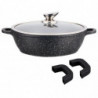 Sauteuse effet pierre 28 cm - SHEPLER