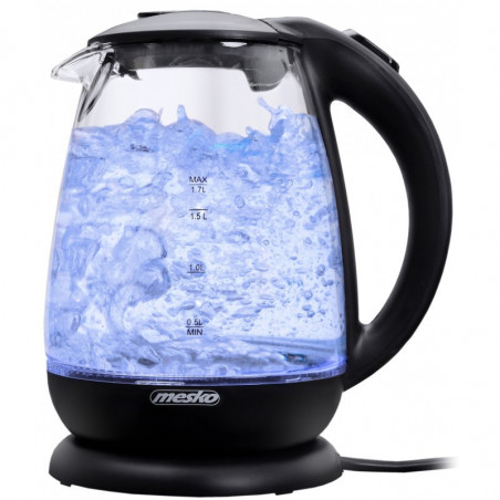 Bouilloire électrique 1,7 L avec éclairage - 2200 W