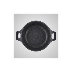 Faitout effet pierre 32 cm avec couvercle Royalty Line