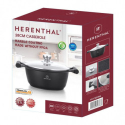 Faitout effet pierre 28 cm