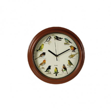 Horloge pendule murale avec mélodie des oiseaux