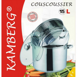 Couscoussier 15 litres en inox