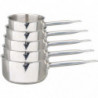 Série 5 casseroles pro lourdes inox