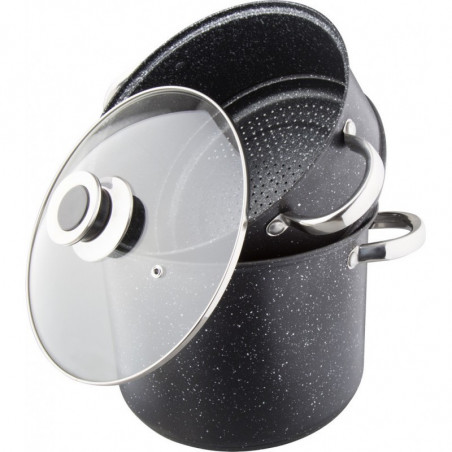 Couscoussier effet pierre 6L