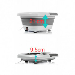 Masseur de pieds pliable avec chauffage