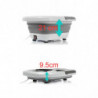 Masseur de pieds pliable avec chauffage
