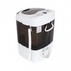 Mini machine à laver 3 kg avec essorage blanche