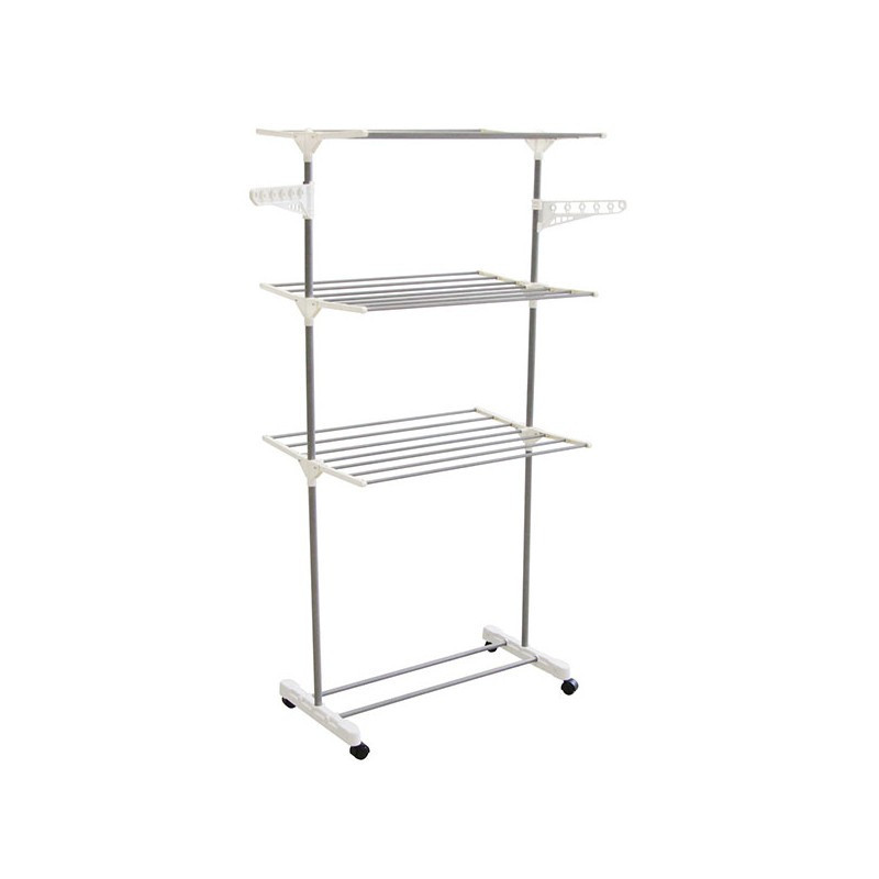 Etendoir à linge pliable en métal