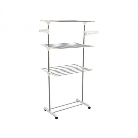 Etendoir à linge pliable en métal