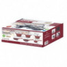 Batterie de cuisine effet pierre 10 pcs