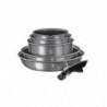 Batterie de cuisine 12 pcs effet pierre