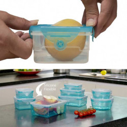 Lot de 6 boites de conservation 'Clever Box'