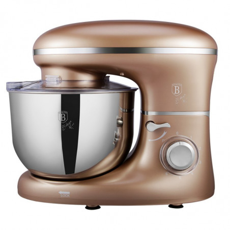 Robot pétrin 1400W Or rose
