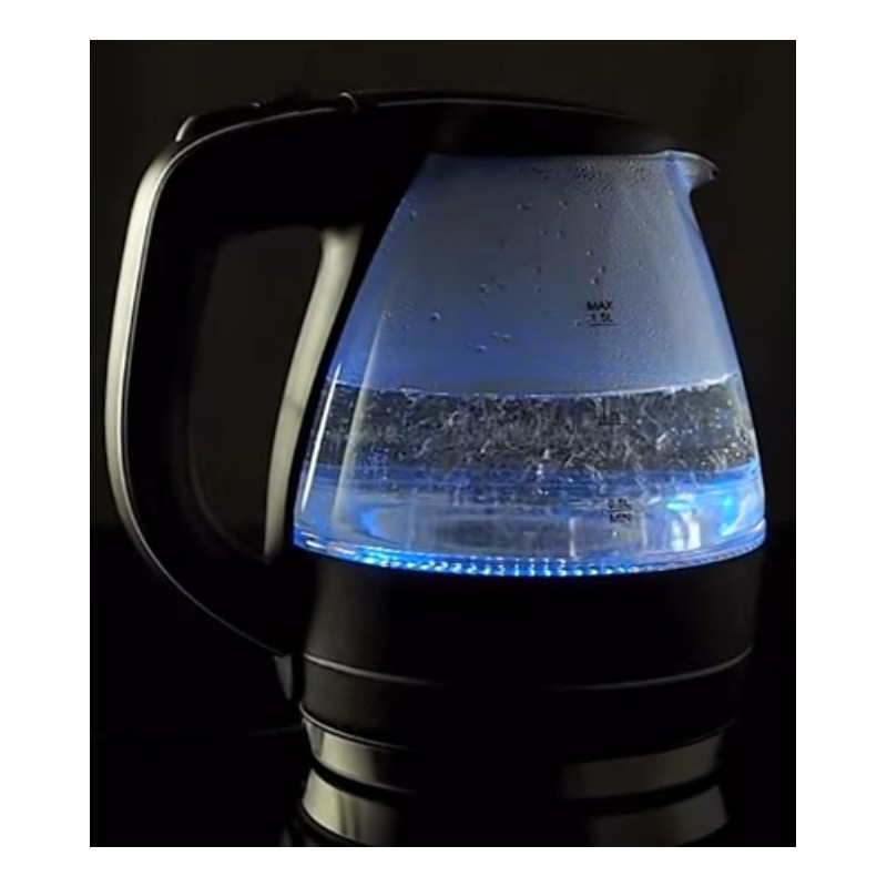 Bouilloire électrique 1.5 L lumineuse