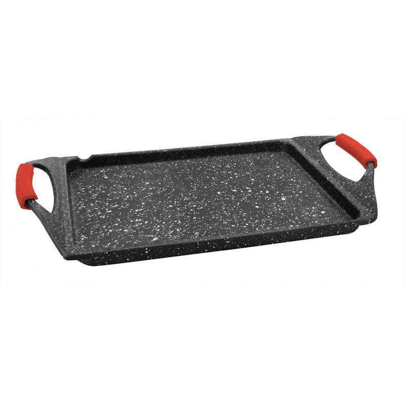 Plancha lisse effet pierre 45x26 cm - Kamberg