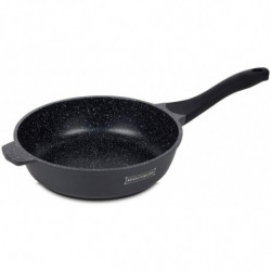 Sauteuse effet pierre 28 cm avec couvercle Royalty Line