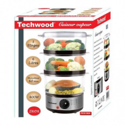 Cuiseur vapeur inox - Techwood