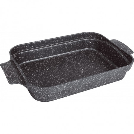 Plat à four effet pierre 36x27 cm